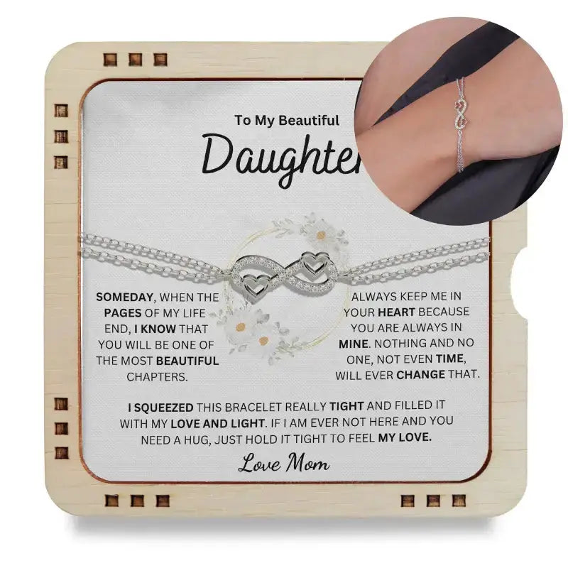 Always Keep Me In Your Heart - Bracelet for Daughter