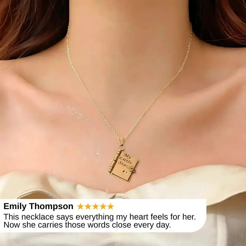 To My Daughter Necklace + FREE Gift Box