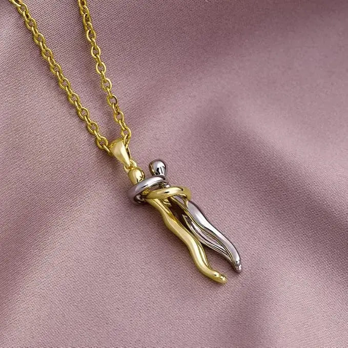 Hug Necklace + FREE Message Card & Gift Box