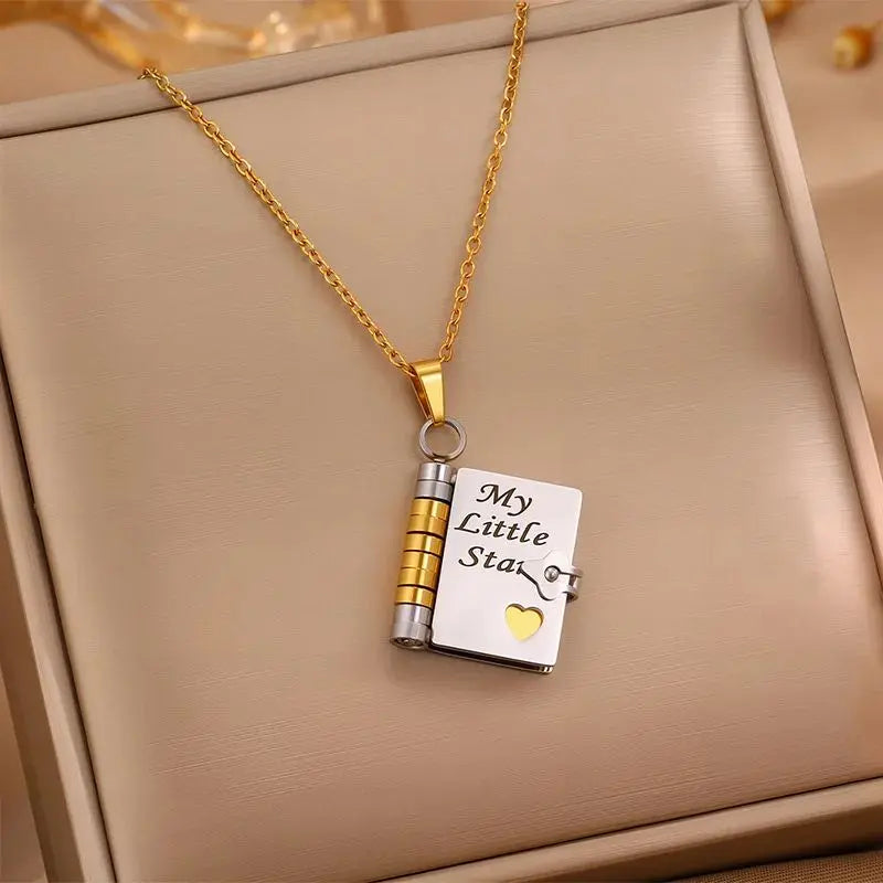 To My Daughter Necklace + FREE Gift Box