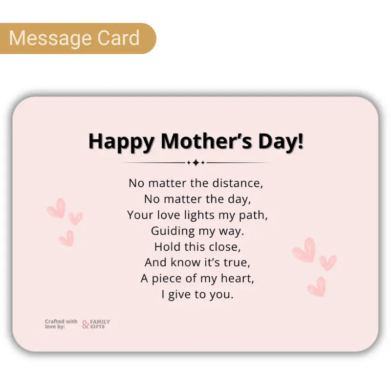 Hug Necklace + FREE Mother’s Day Message Card & Gift Box