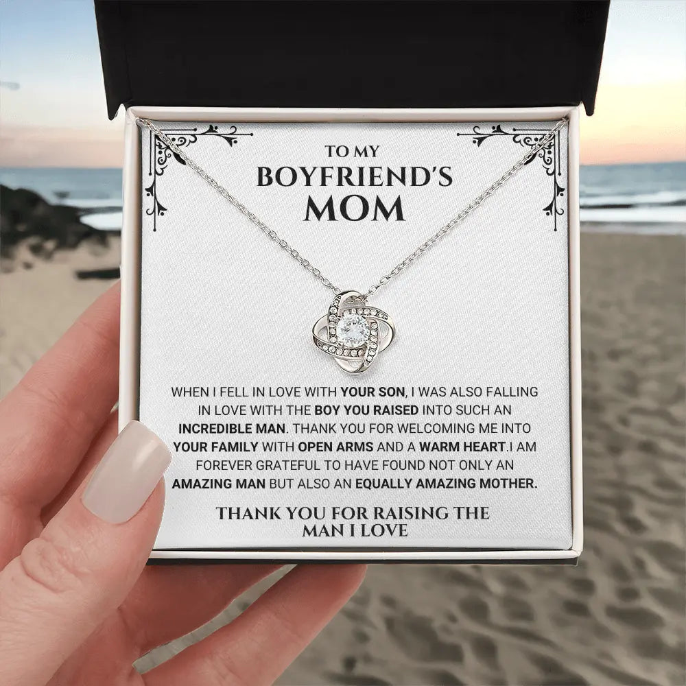 To My Boyfriend's Mom Necklace – A Heartfelt Mother's Day Gift