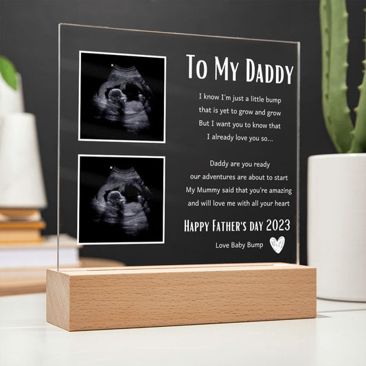 To My Daddy - Love Baby Bump (Twins)