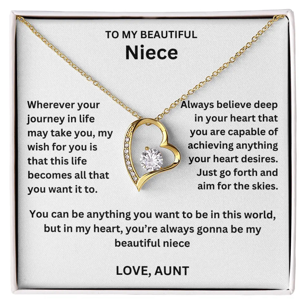 To My Beautiful Niece - Personalized Gift Set