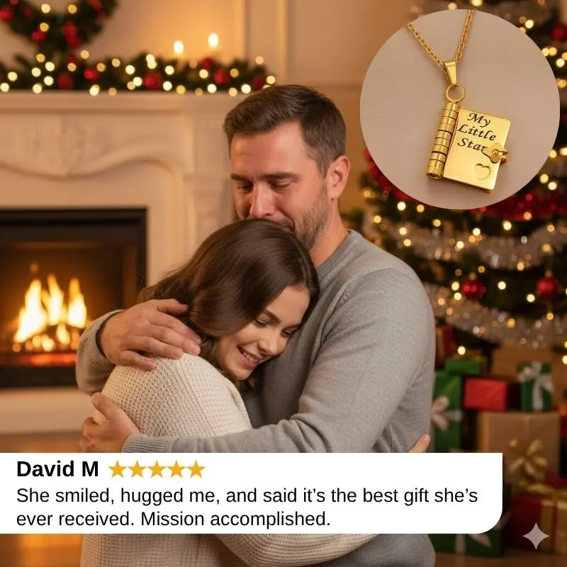To My Daughter Necklace + FREE Gift Box