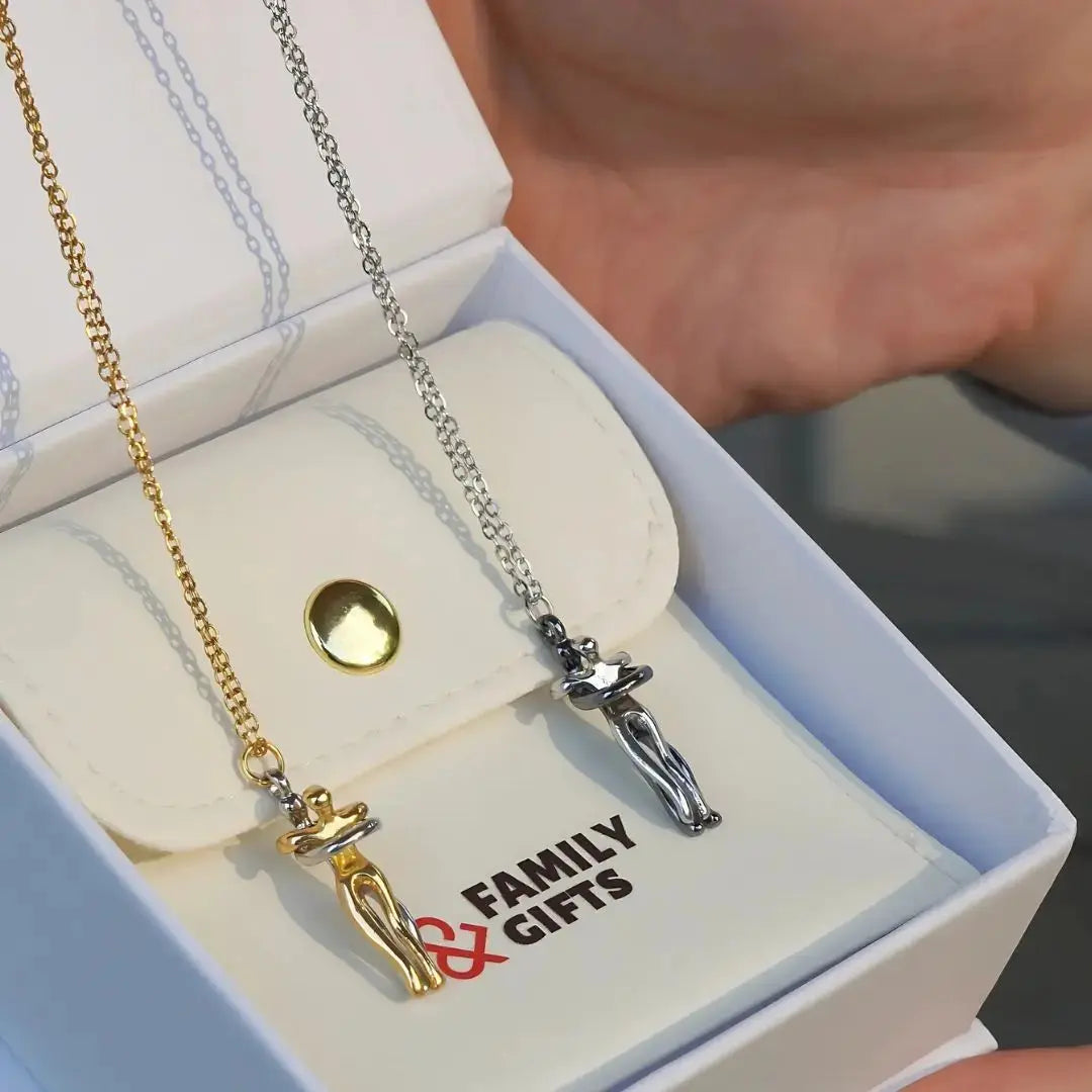 To My Daughter: Hug Necklace + FREE Gift Box