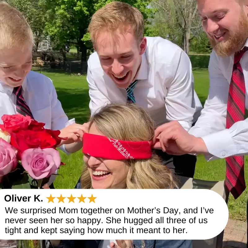 Hug Necklace + FREE Mother’s Day Message Card & Gift Box
