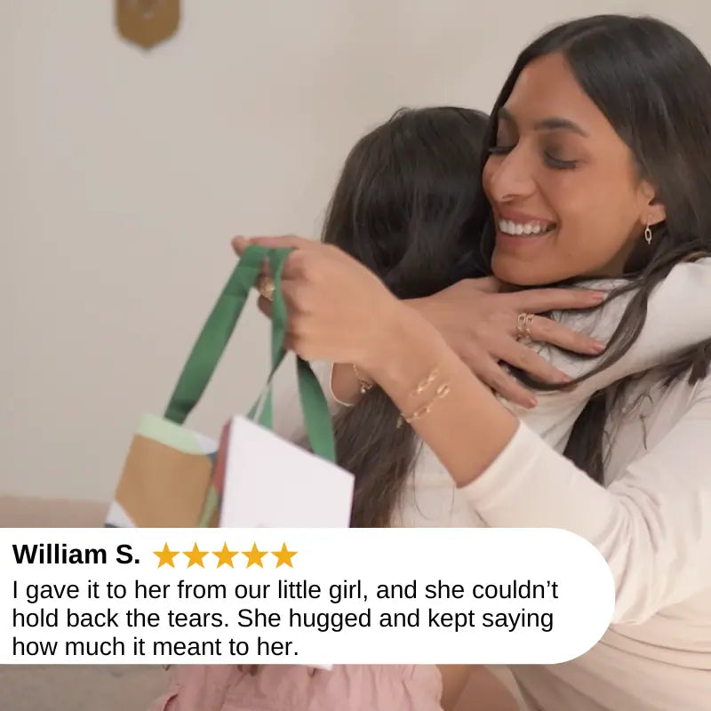 Hug Necklace + FREE Mother’s Day Message Card & Gift Box