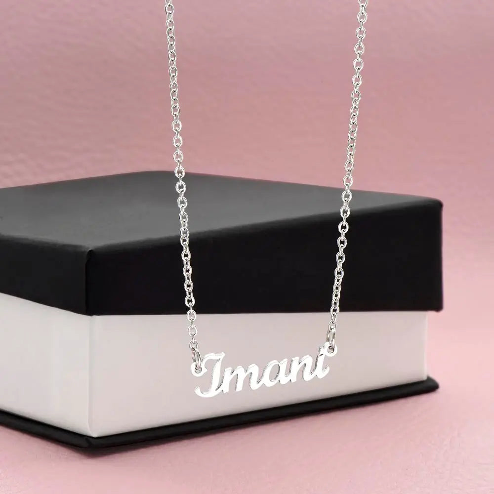 My Baby Girl - Custom Name Necklace
