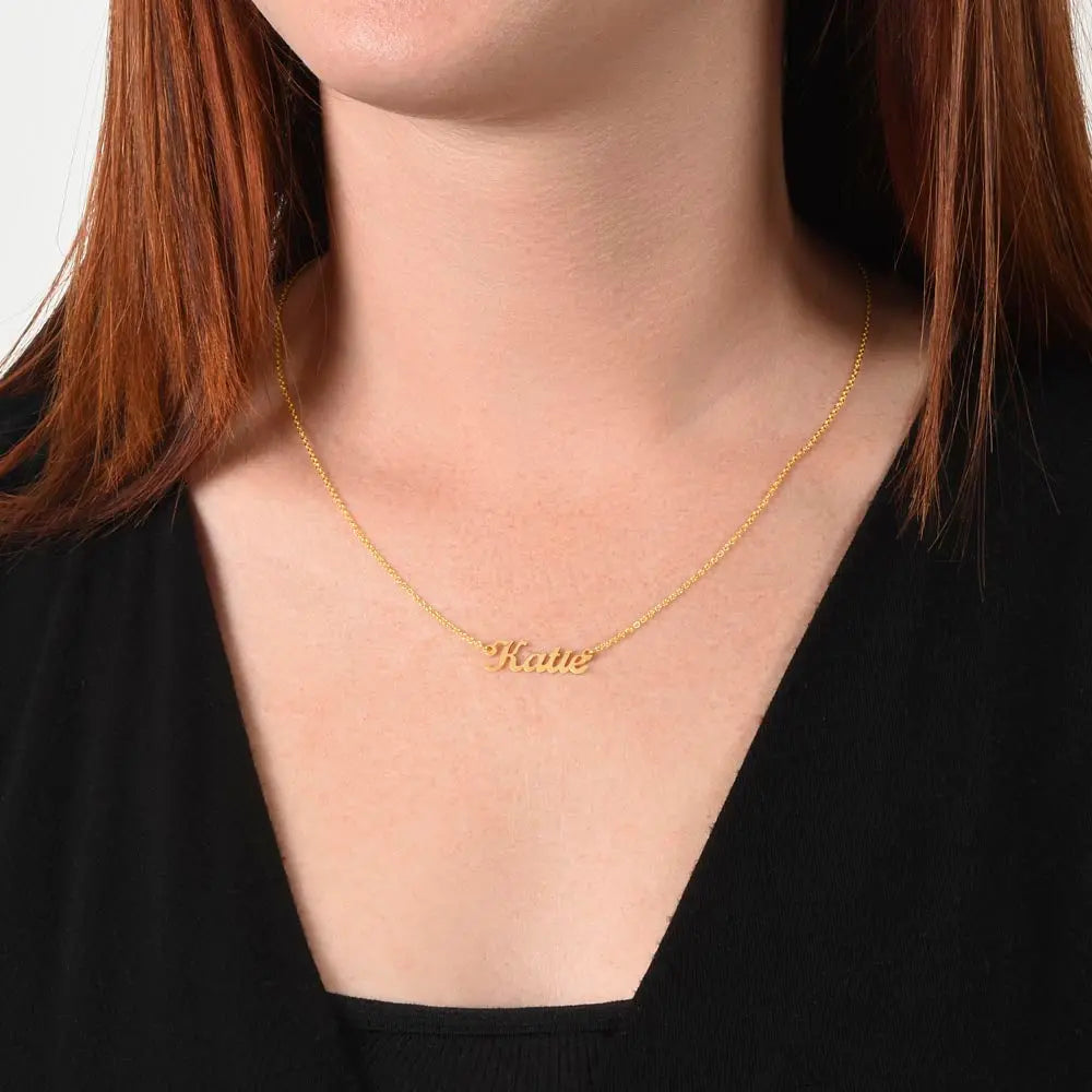 My Baby Girl - Custom Name Necklace