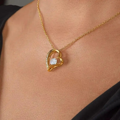 Always Keep Me In Your Heart - Granddaughter Necklace