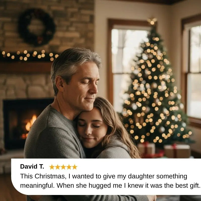 To My Daughter – Love Necklace from Dad