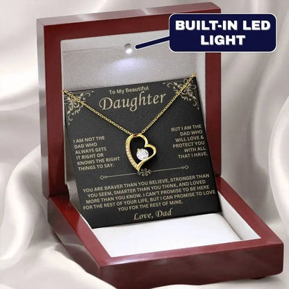 To My Daughter – Love Necklace from Dad