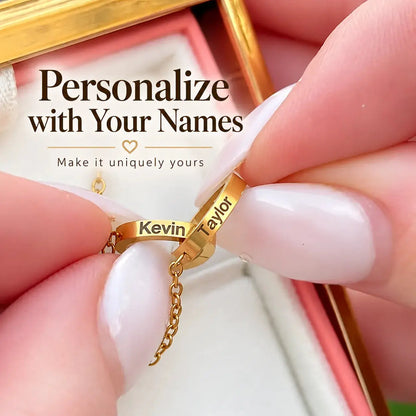 Forever Us™ Personalized Rose Box Necklace