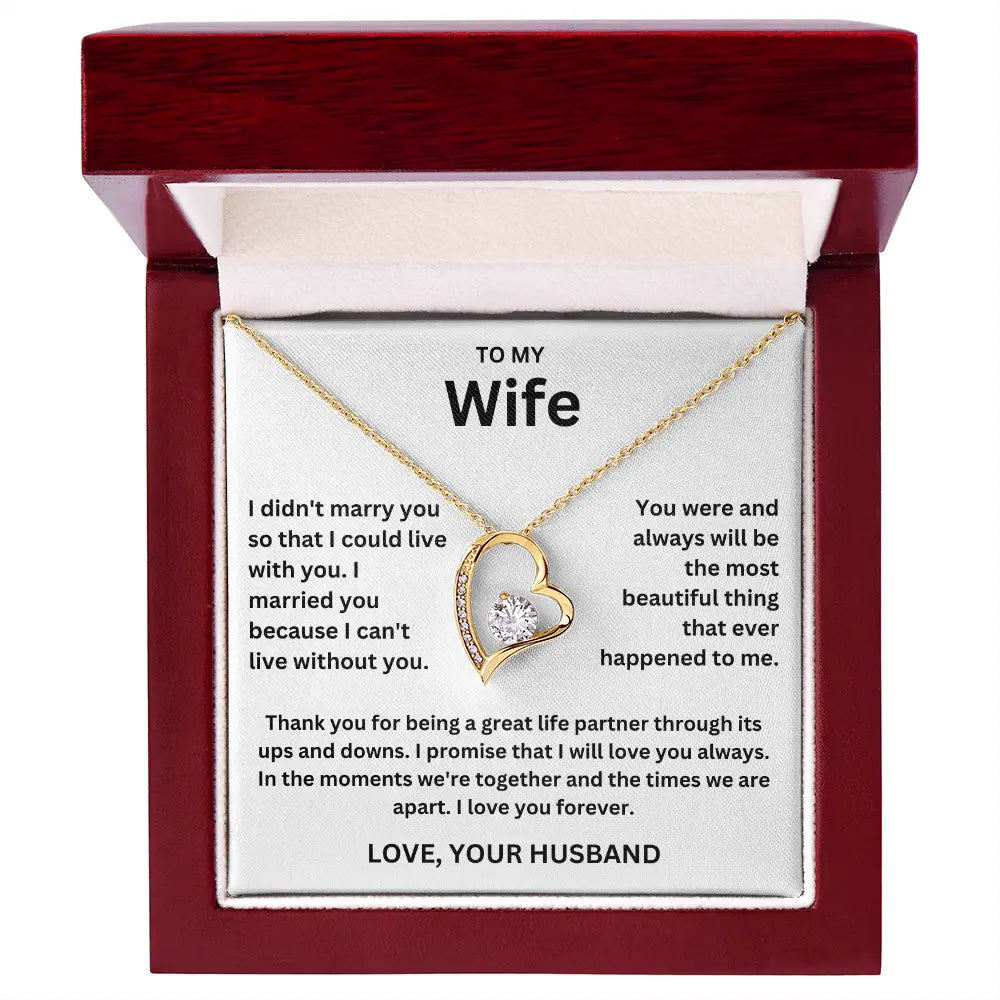 To My Beautiful Wife - Forever Love Gift Set