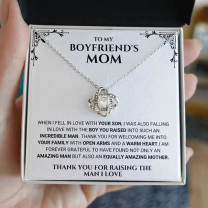 To My Boyfriend's Mom Necklace – A Heartfelt Mother's Day Gift