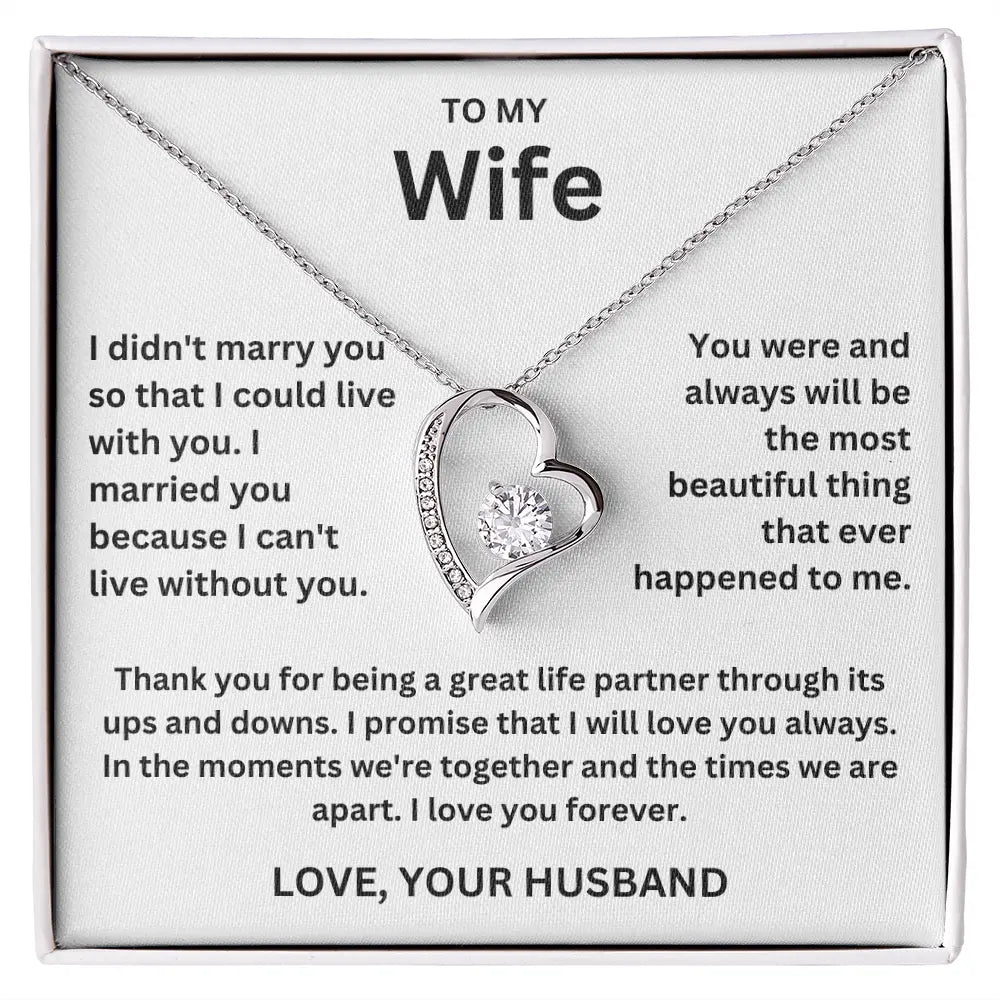 To My Beautiful Wife - Forever Love Gift Set