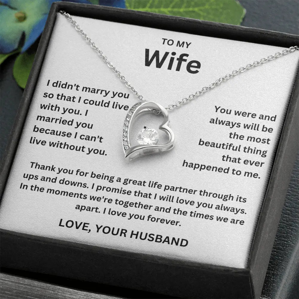 To My Beautiful Wife - Forever Love Gift Set