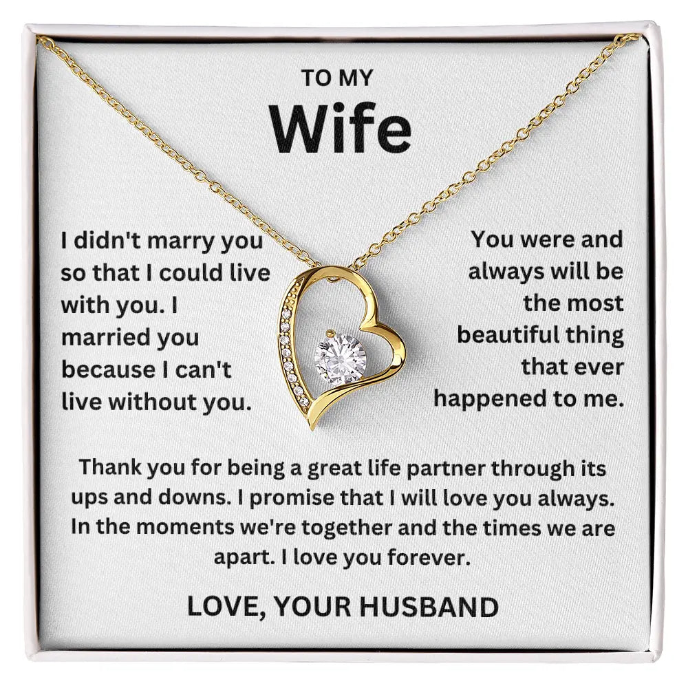 To My Beautiful Wife - Forever Love Gift Set
