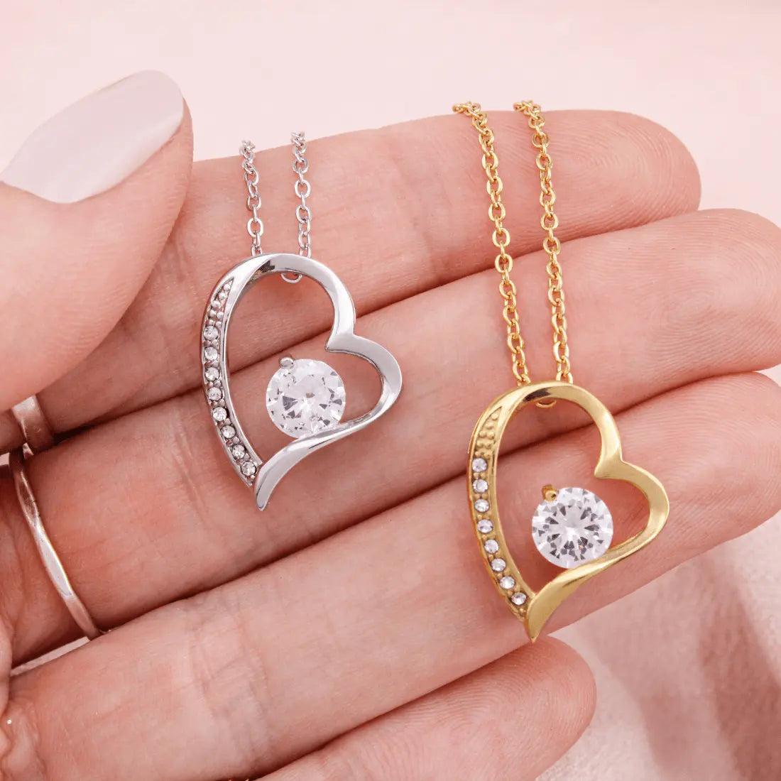 To My Wife – Forever Love Heart Necklace