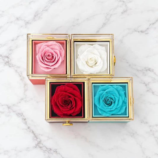 Forever Us™ Personalized Rose Box Necklace