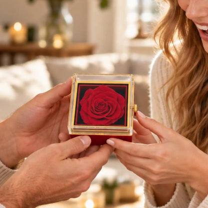 Forever Us™ Personalized Rose Box Necklace
