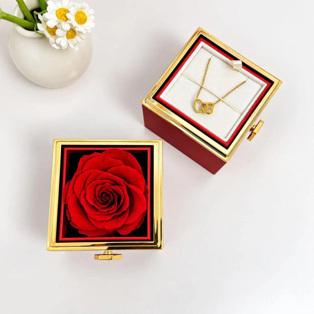 Forever Us™ Personalized Rose Box Necklace