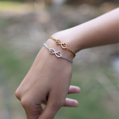 Always Keep Me In Your Heart - Infinity Love Bracelet