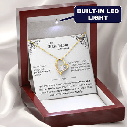 To The Best Mom Necklace - Mother's Day Gift