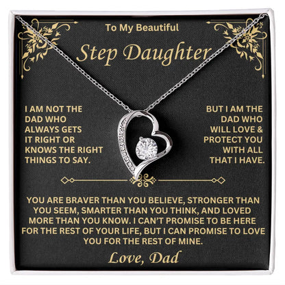 To My Step Daughter – A Heart of Love from Dad