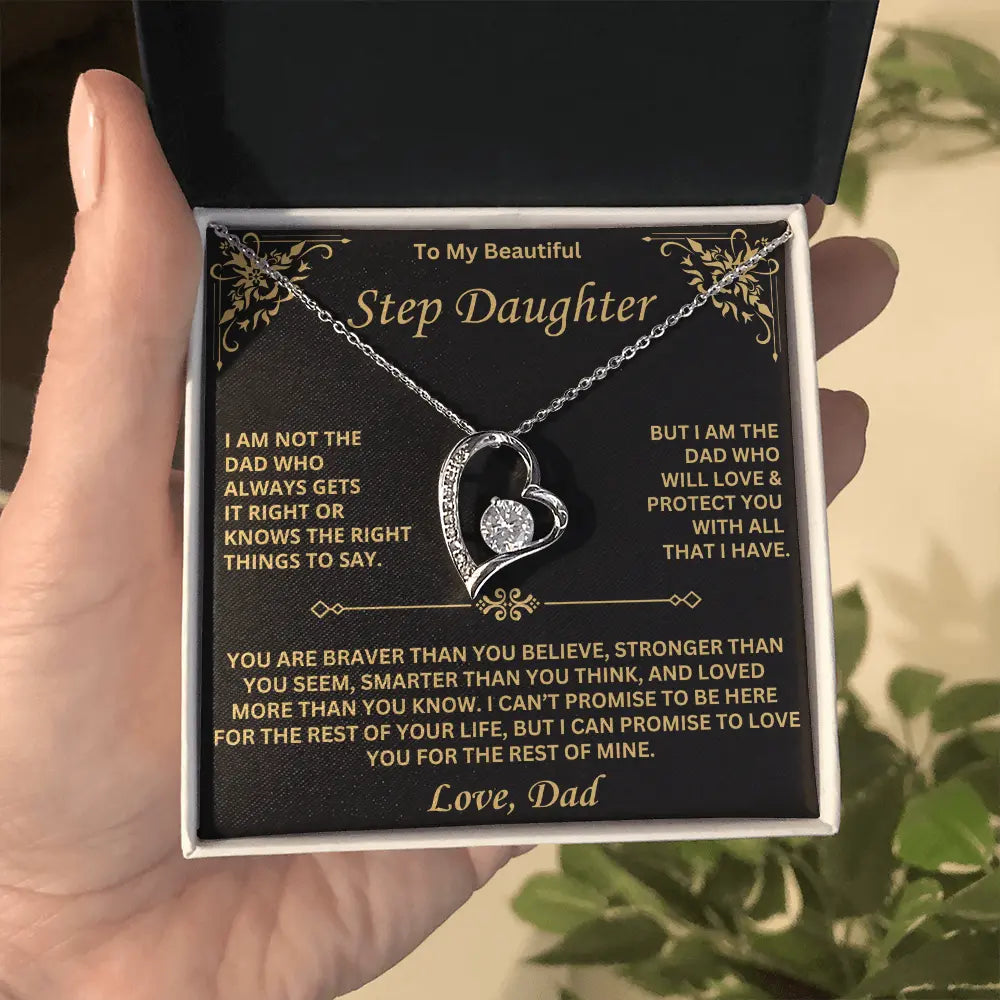 To My Step Daughter – A Heart of Love from Dad
