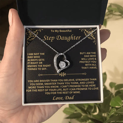 To My Step Daughter – A Heart of Love from Dad